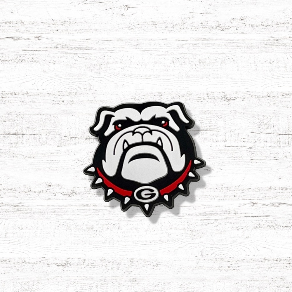 👟(6/$15) New Georgia Bulldogs Croc Charms For Shoes ! College Charms